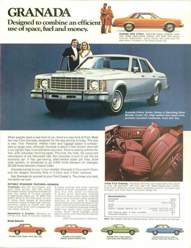 1975 Ford Full-Line Brochure Page 8